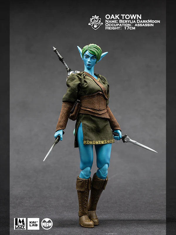 (Pre-Order) Lazy Monster Studio Oak Town 1/12 Darkmoon Assassin and Sorceress