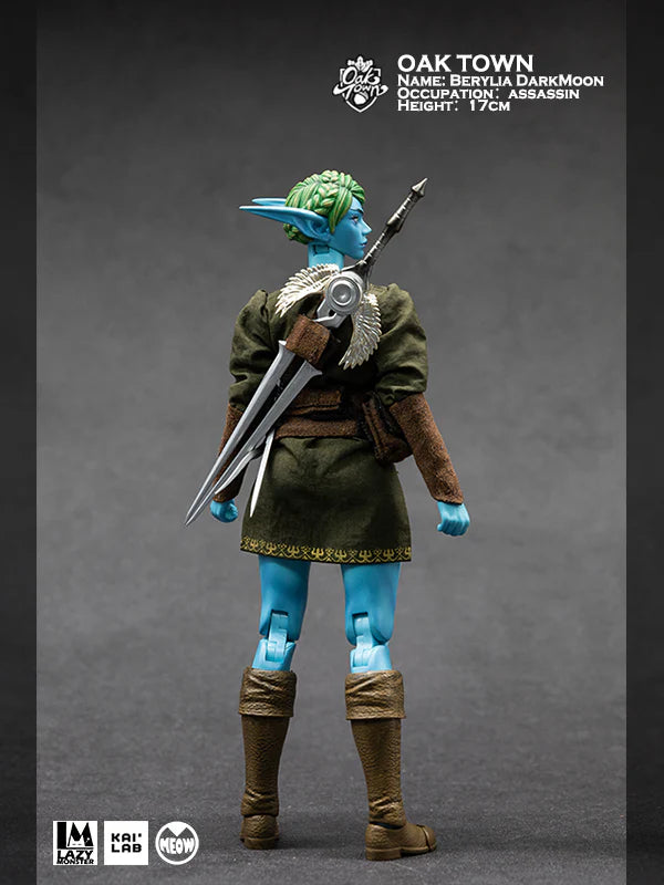 (Pre-Order) Lazy Monster Studio Oak Town 1/12 Darkmoon Assassin and Sorceress