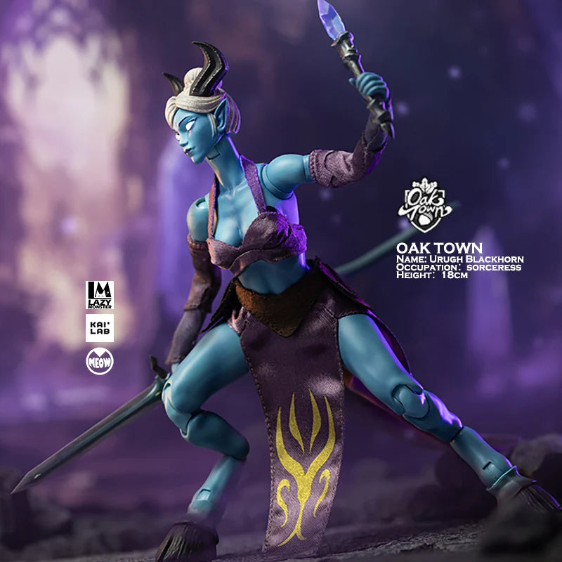 (Pre-Order) Lazy Monster Studio Oak Town 1/12 Darkmoon Assassin and Sorceress