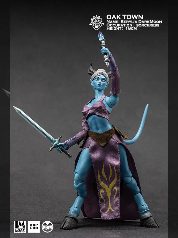 (Pre-Order) Lazy Monster Studio Oak Town 1/12 Darkmoon Assassin and Sorceress