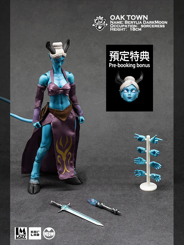 (Pre-Order) Lazy Monster Studio Oak Town 1/12 Darkmoon Assassin and Sorceress