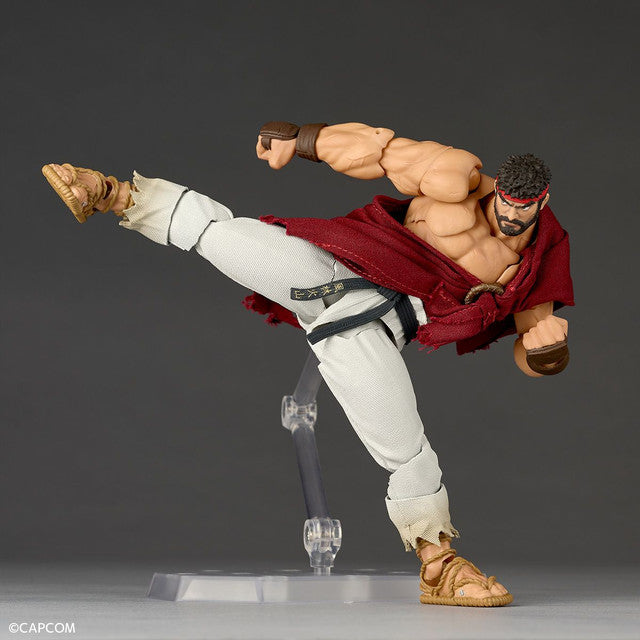 (Pre-Order) Kaiyodo Revoltech Amazing Yamaguchi Street Fighter Ryu (With Bonus)
