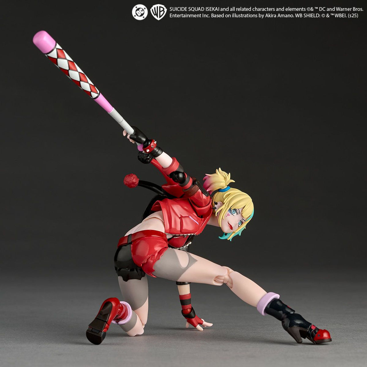 (Pre-Order) Revoltech Amazing Yamaguchi Harley Quinn Suicide Squad Isekai Ver. Action Figure (with Bonus)