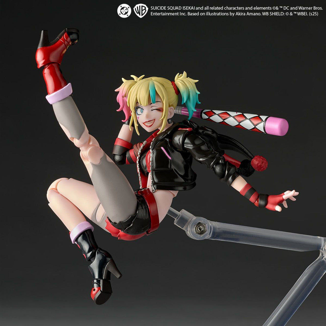 (Pre-Order) Revoltech Amazing Yamaguchi Harley Quinn Suicide Squad Isekai Ver. Action Figure (with Bonus)