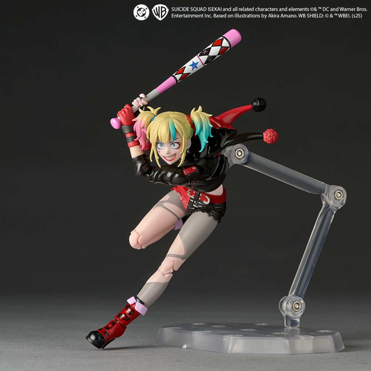 (Pre-Order) Revoltech Amazing Yamaguchi Harley Quinn Suicide Squad Isekai Ver. Action Figure (with Bonus)