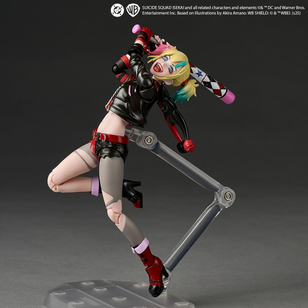 (Pre-Order) Revoltech Amazing Yamaguchi Harley Quinn Suicide Squad Isekai Ver. Action Figure (with Bonus)