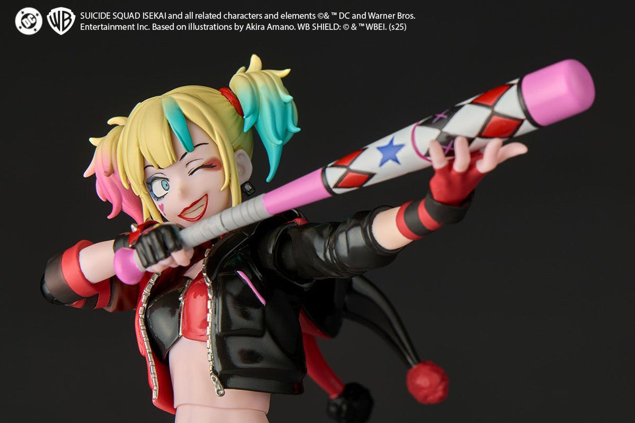 (Pre-Order) Revoltech Amazing Yamaguchi Harley Quinn Suicide Squad Isekai Ver. Action Figure (with Bonus)