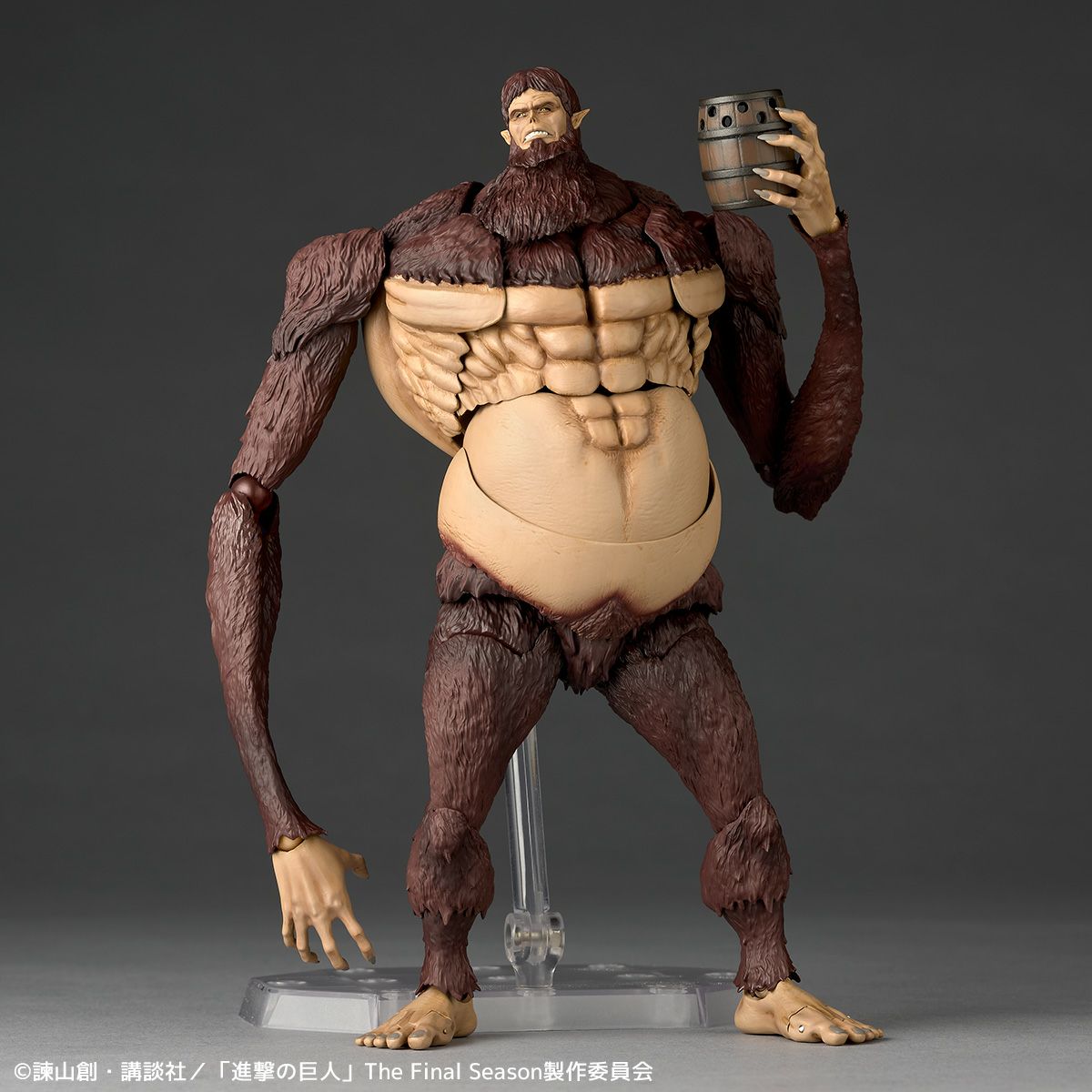 (Pre-Order) Revoltech Amazing Yamaguchi Beast Titan (Attack on Titan) Action Figure (with Bonus)