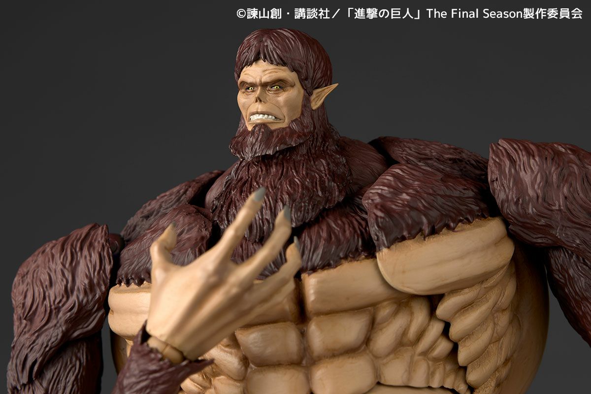 (Pre-Order) Revoltech Amazing Yamaguchi Beast Titan (Attack on Titan) Action Figure (with Bonus)