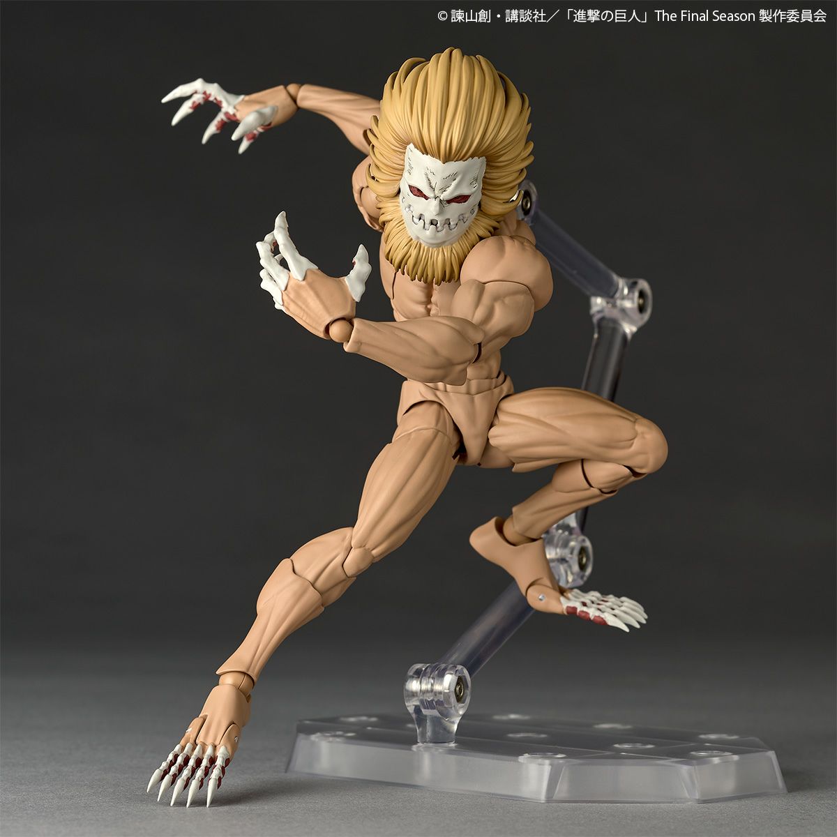 (Pre-Order) Revoltech Amazing Yamaguchi Jaw Titan Attack on Titan Action Figure (With Bonus)