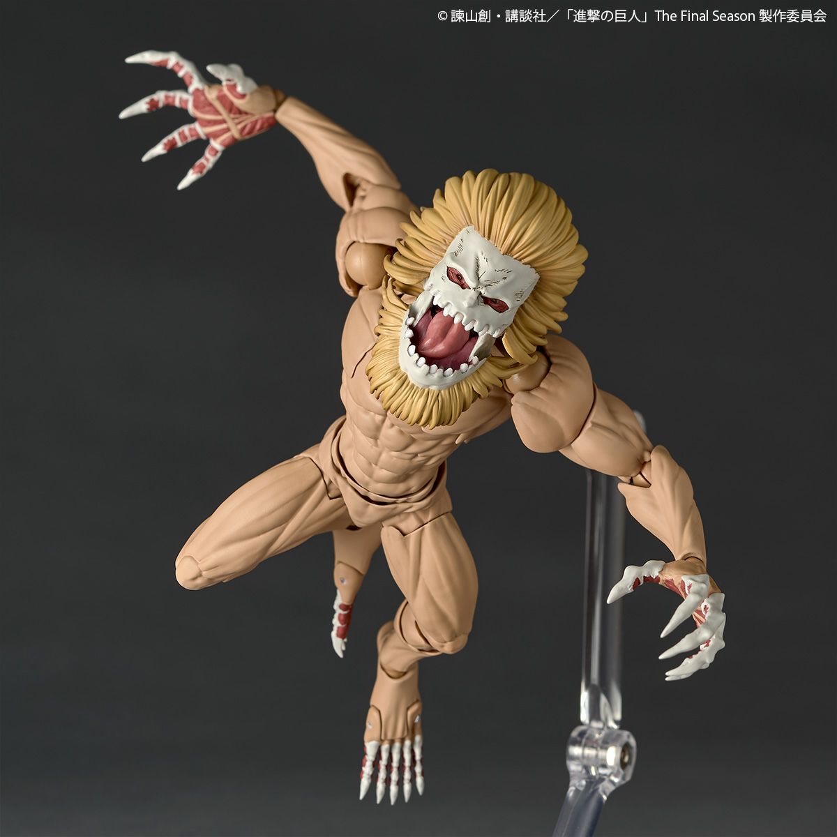 (Pre-Order) Revoltech Amazing Yamaguchi Jaw Titan Attack on Titan Action Figure (With Bonus)
