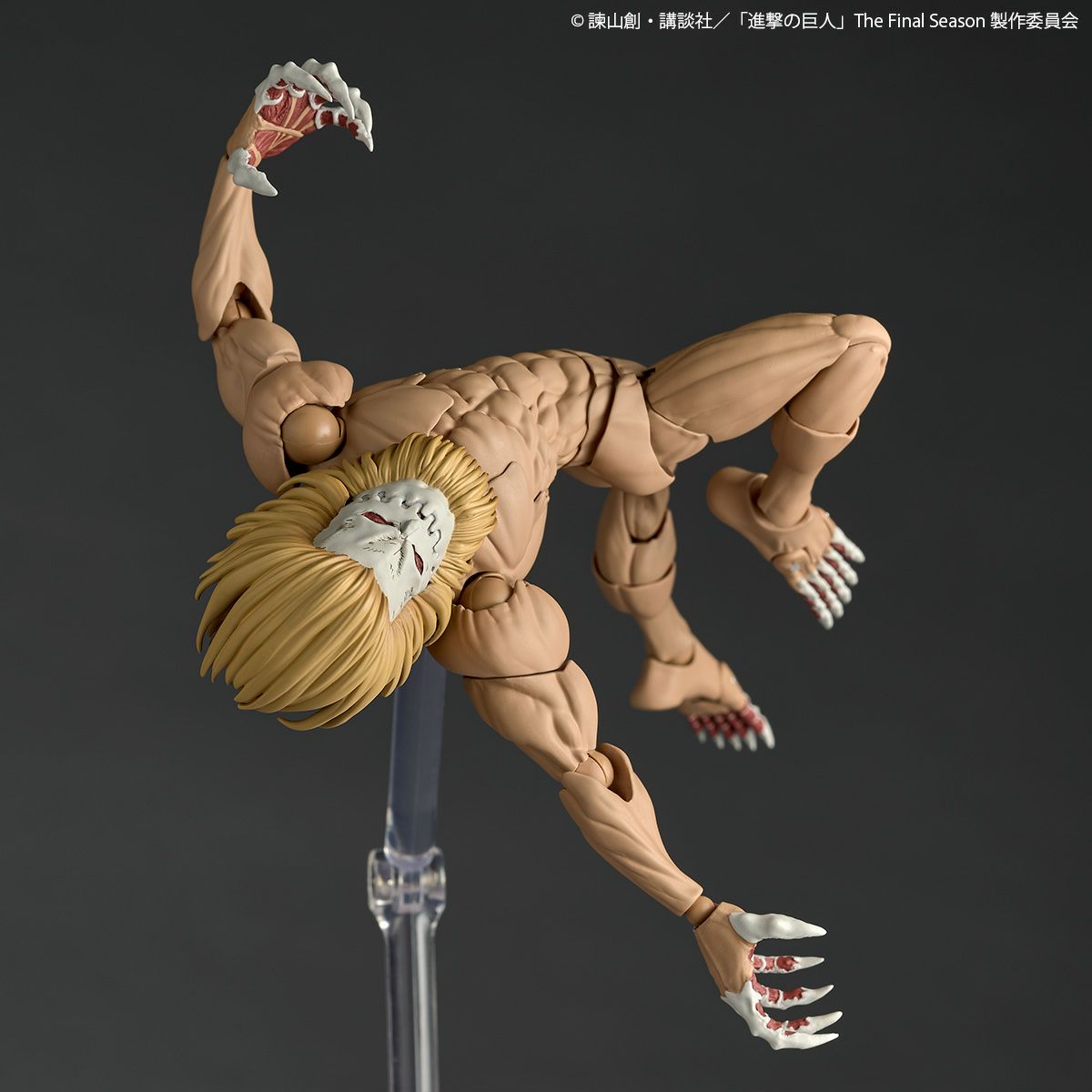 (Pre-Order) Revoltech Amazing Yamaguchi Jaw Titan Attack on Titan Action Figure (With Bonus)