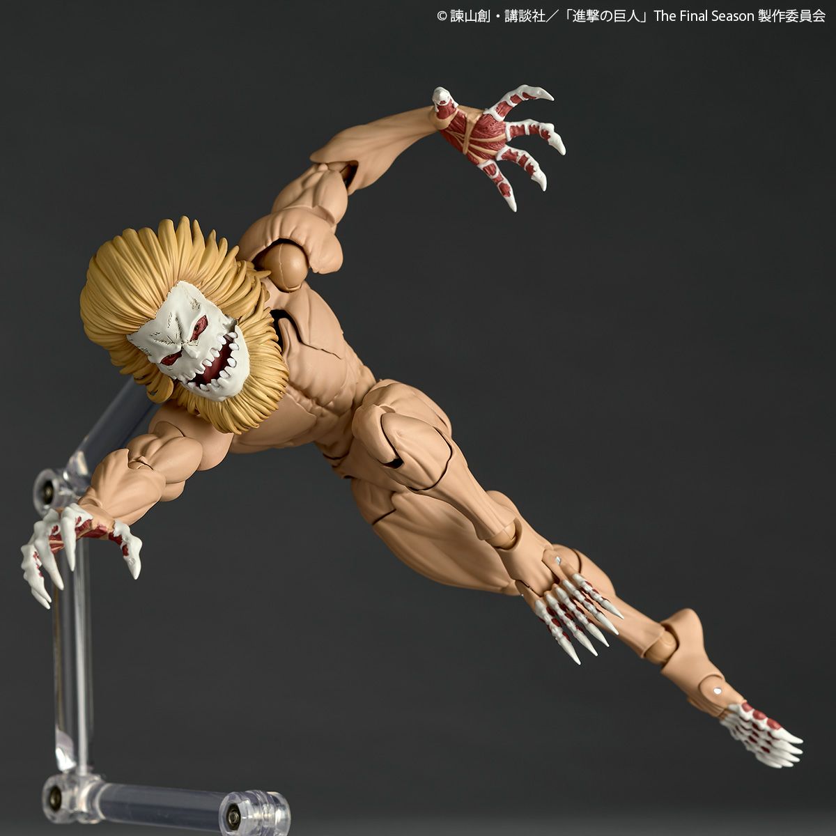 (Pre-Order) Revoltech Amazing Yamaguchi Jaw Titan Attack on Titan Action Figure (With Bonus)