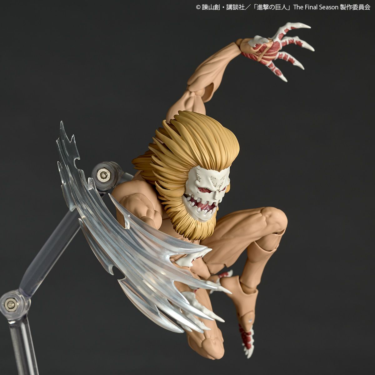 (Pre-Order) Revoltech Amazing Yamaguchi Jaw Titan Attack on Titan Action Figure (With Bonus)