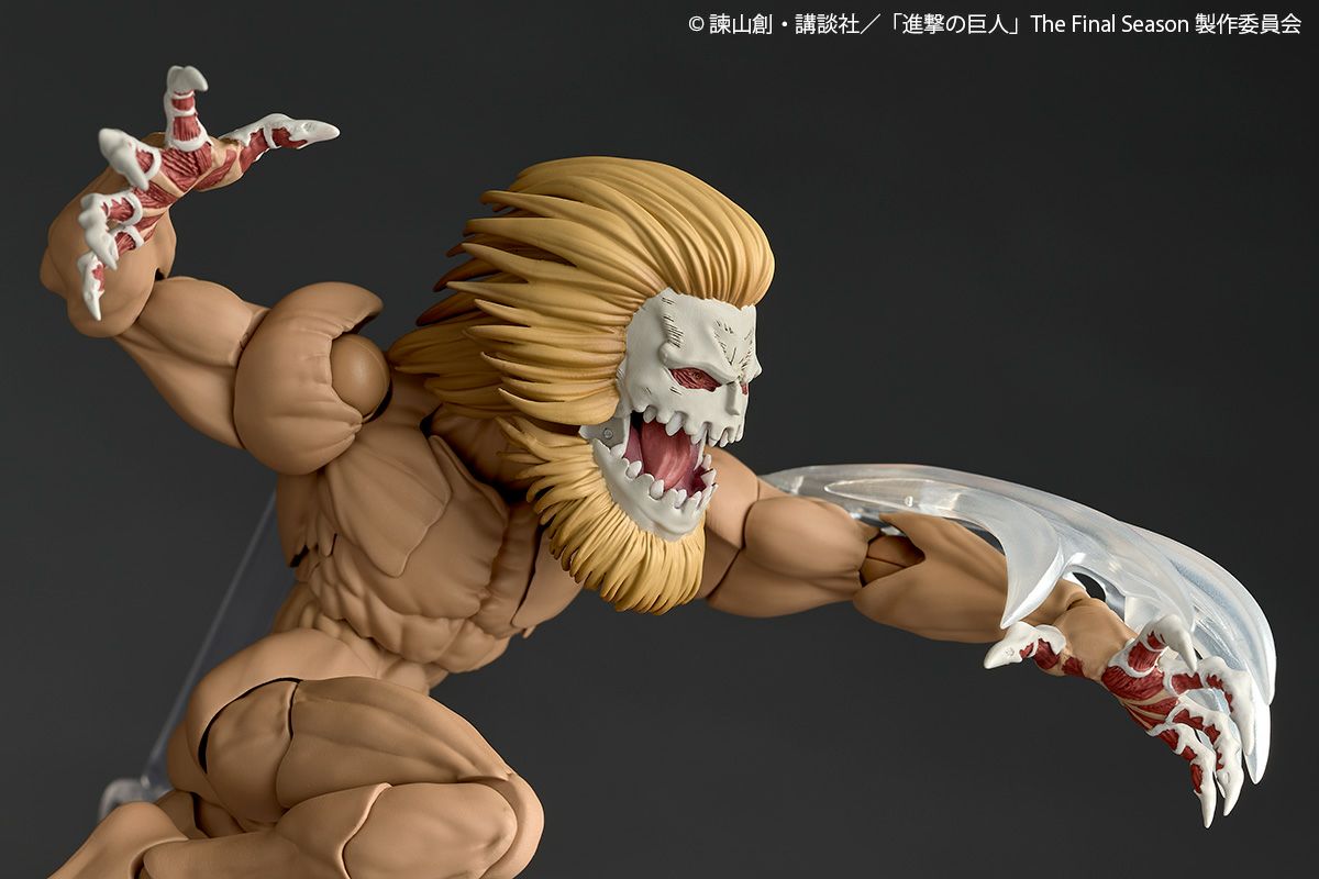 (Pre-Order) Revoltech Amazing Yamaguchi Jaw Titan Attack on Titan Action Figure (With Bonus)