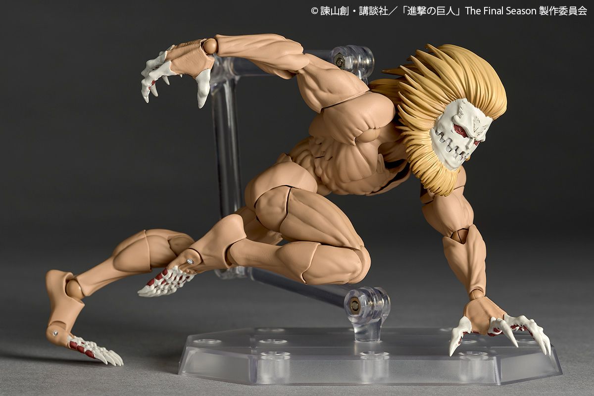 (Pre-Order) Revoltech Amazing Yamaguchi Jaw Titan Attack on Titan Action Figure (With Bonus)