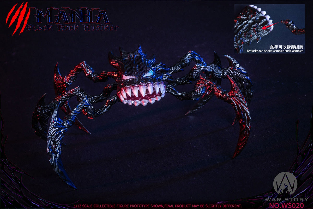 (Pre-Order) War Story - Marvel 1/12 Black Venom Rocker - Mania - #WS020