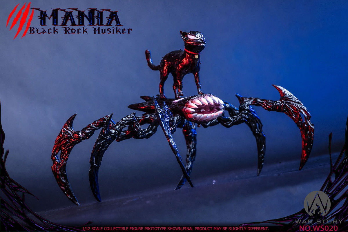 (Pre-Order) War Story - Marvel 1/12 Black Venom Rocker - Mania - #WS020