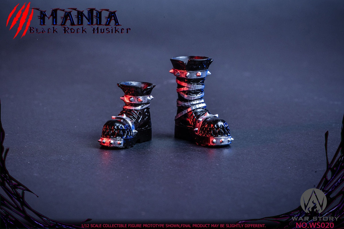 (Pre-Order) War Story - Marvel 1/12 Black Venom Rocker - Mania - #WS020