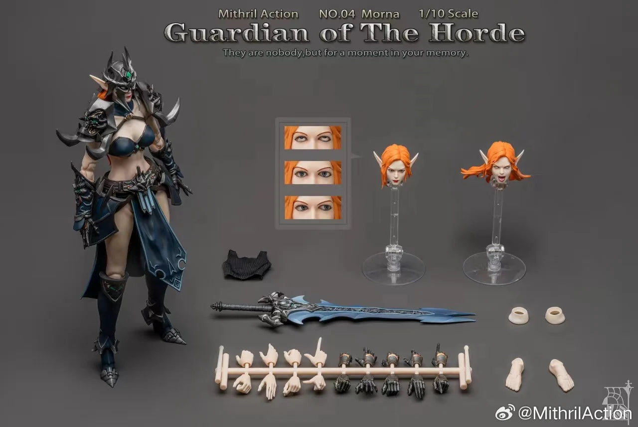 Mithiril Action Guardian of Horse No.04 Morna 1/10 6.9 inches action figure (In Stock)