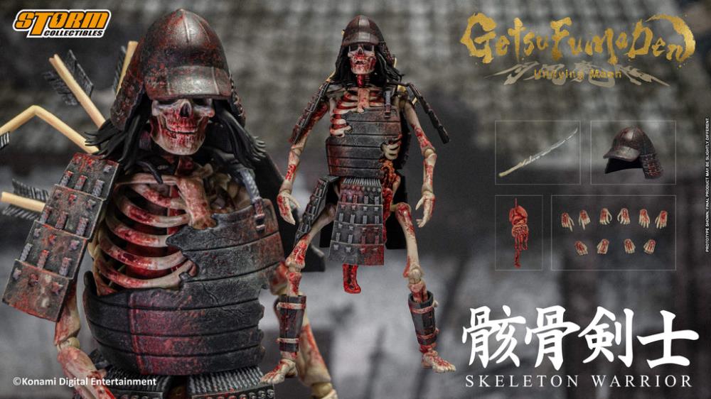 (Pre-Order) Storm Toys Getsu Fuma Den: Undying Moon Skeleton Warrior 1/12 Scale Figure