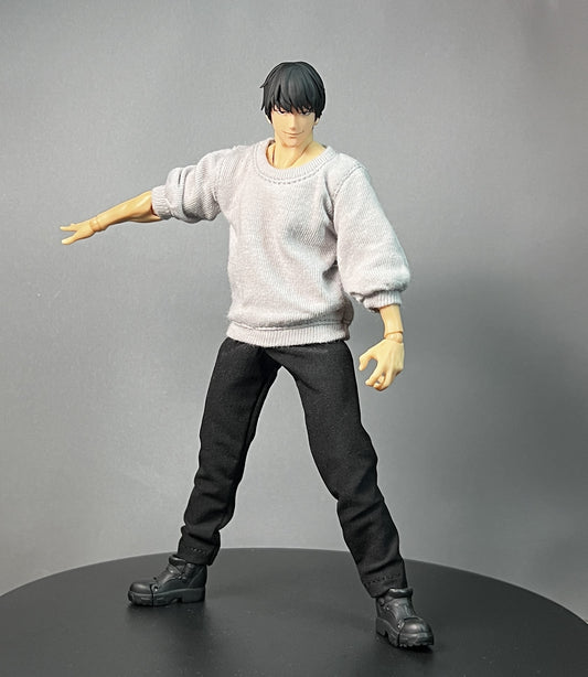 Custom 1/12 Clothing Accessories Toji Fushiguro cloth for romankey body
