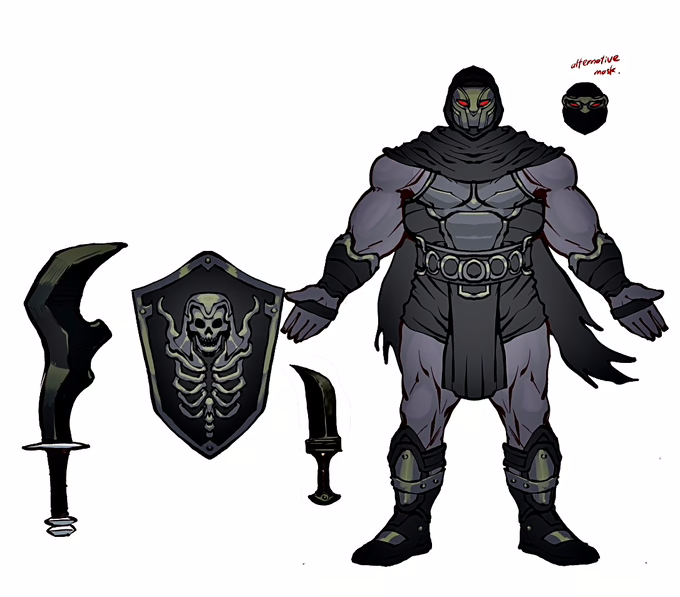 (Pre-Order) Brutal Realm The Shaddar 1/12 Scale Action Figure
