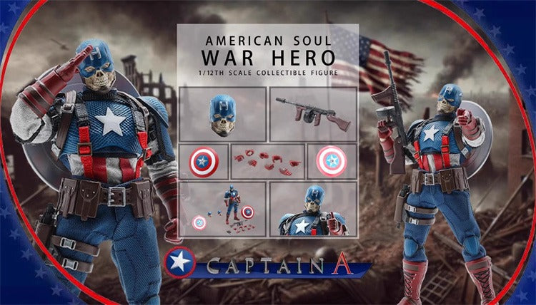 (Pre-Order) Joy Man Toys Studio - Marvel JM003 Captain America