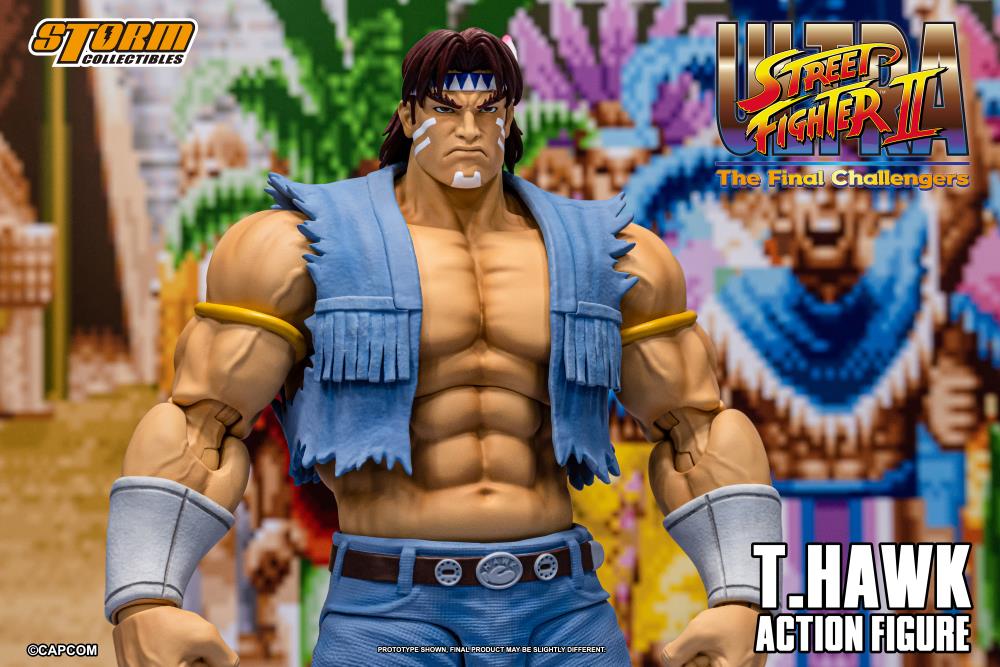 (Pre-Order) Storm Collectibles Ultra Street Fighter II: The Final Challengers T. Hawk 1/12 Scale Action Figure