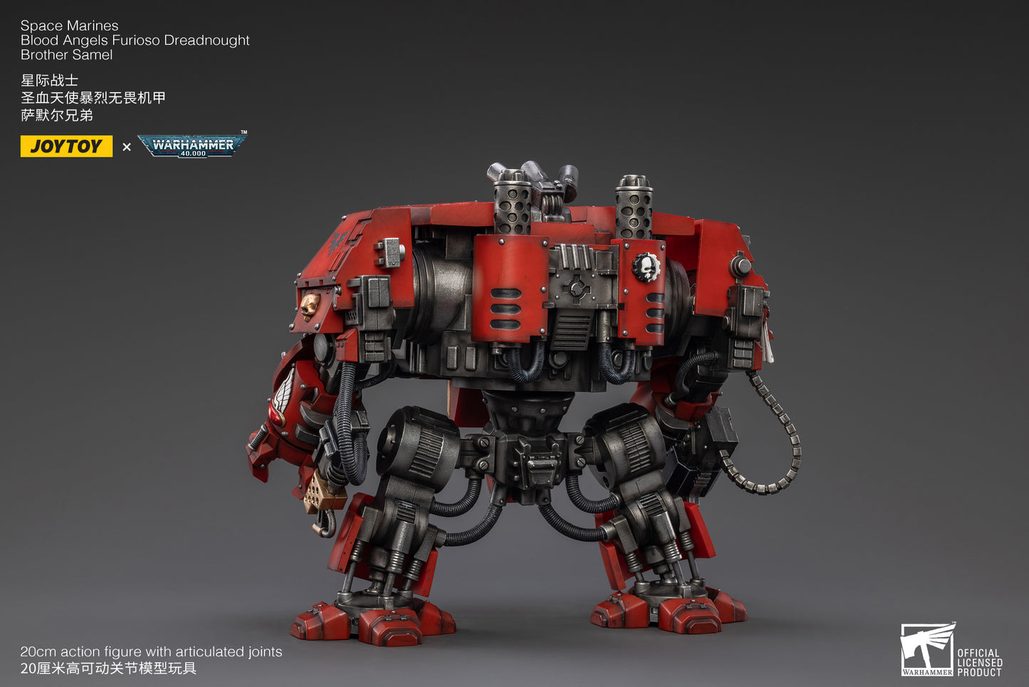 (Pre-Order) Warhammer 40K Blood Angels Furioso Dreadnought Brother Samel - Reissue