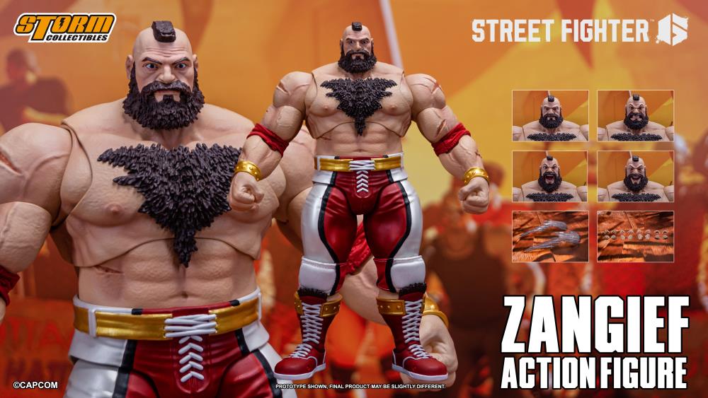 (Pre-Order) Storm Collectibles Street Fighter 6 Zangief 1/12 Scale Action Figure