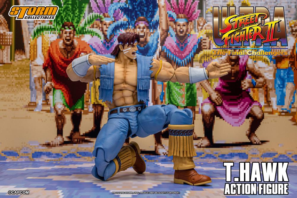 (Pre-Order) Storm Collectibles Ultra Street Fighter II: The Final Challengers T. Hawk 1/12 Scale Action Figure