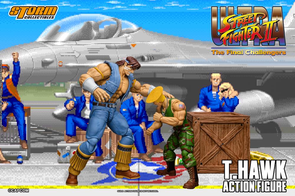 (Pre-Order) Storm Collectibles Ultra Street Fighter II: The Final Challengers T. Hawk 1/12 Scale Action Figure