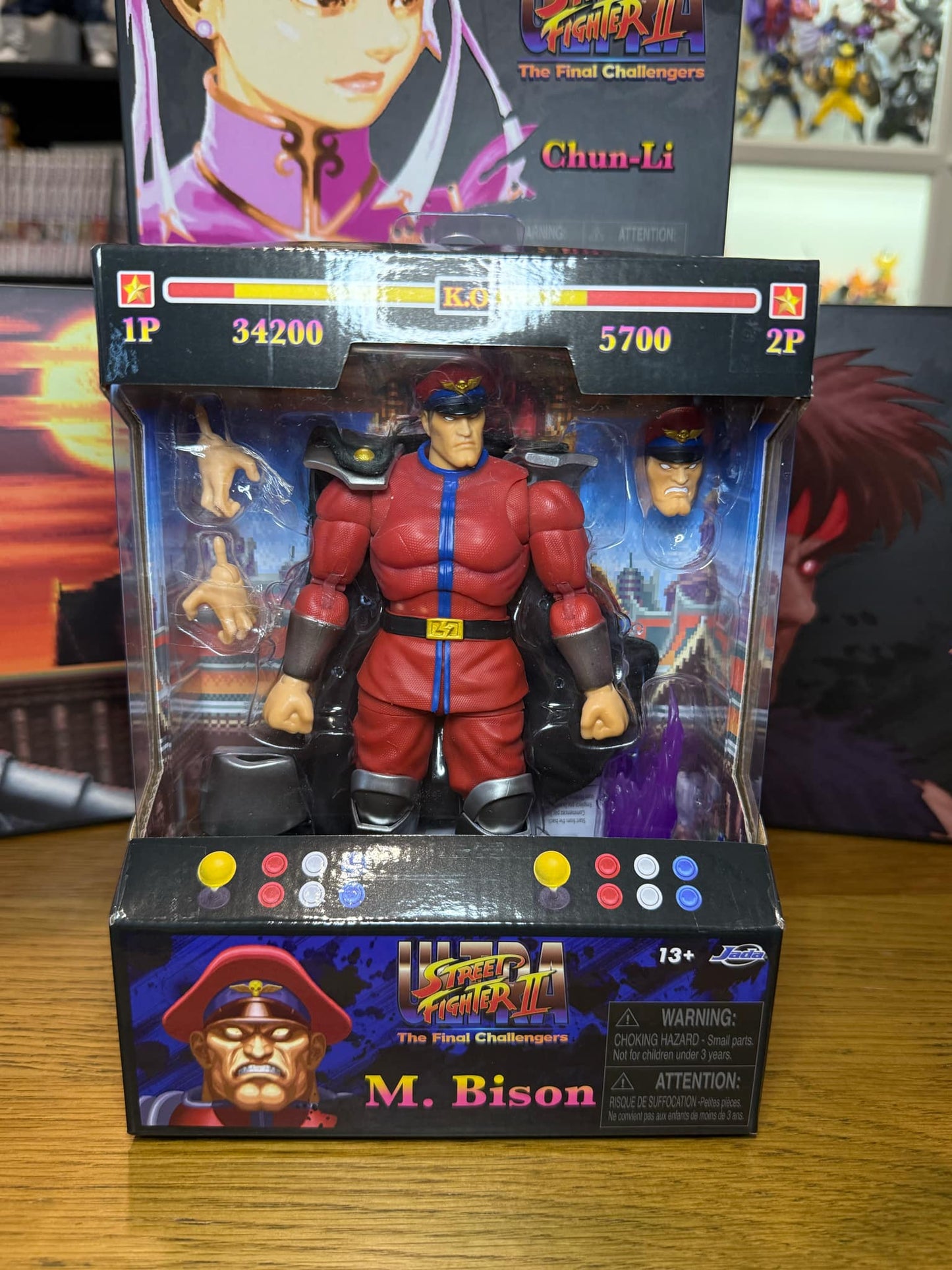Jada Toys Street Fighters Set of 14 Figures (Pre-Owned)