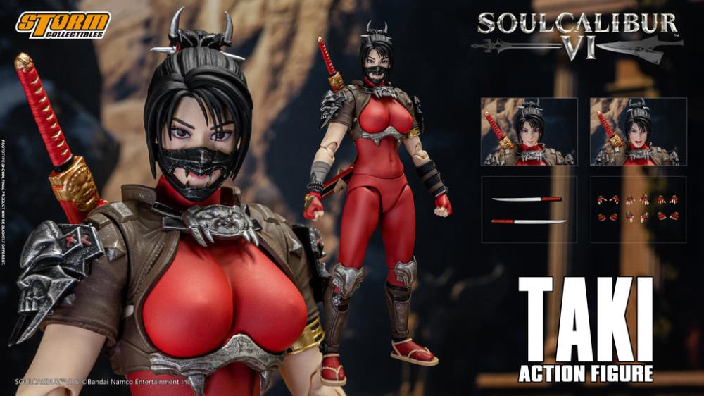 (Pre-Order) Storm Toys Soulcalibur VI Taki 1/12 Scale
