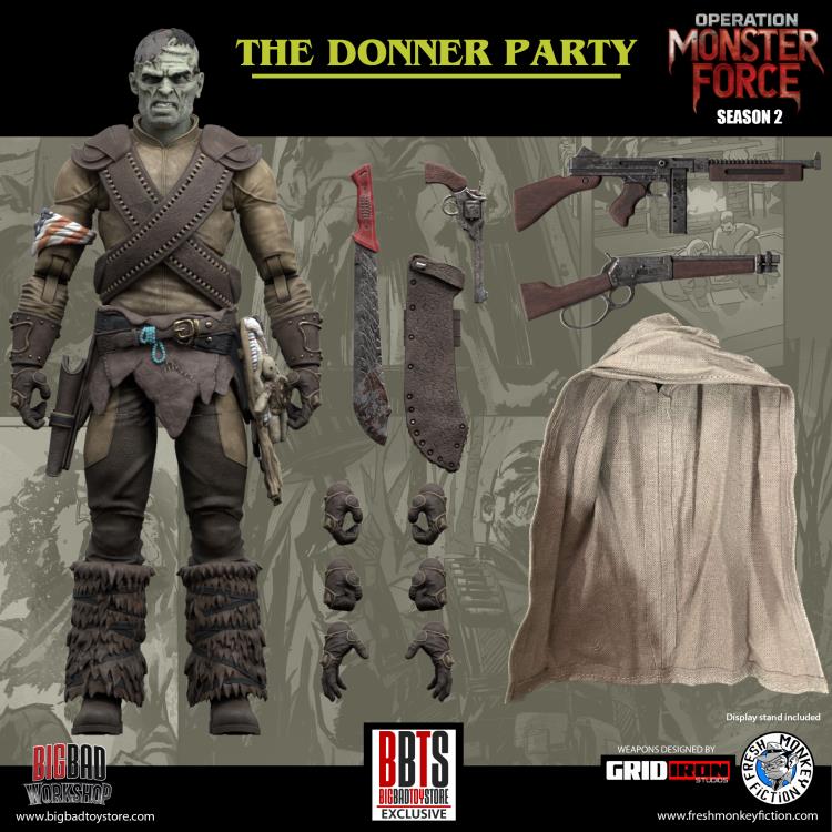 (Pre-Order) Operation: Monster Force The Donner Party 1/12 Scale Figure