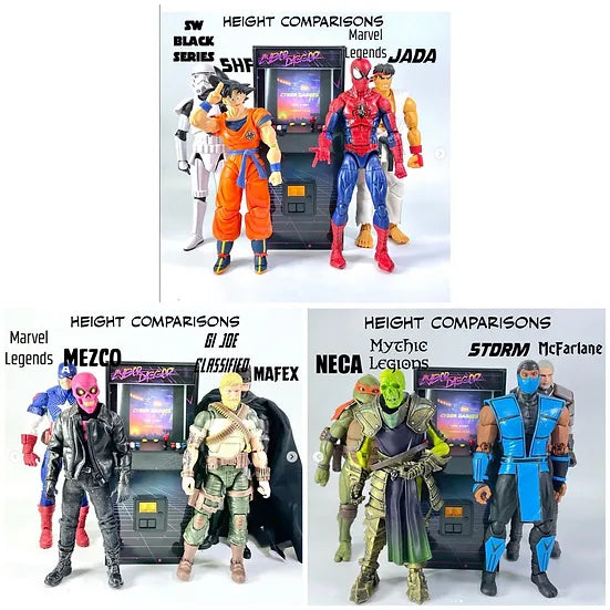 (Pre-Order) Super Action Stuff 1/12 The GAME ON! - Set A Cyber Dagger