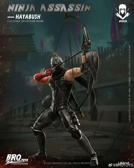 (Pre-Order) Brotoys 1/12 Ninja Assassin - Hayabush