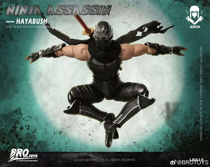 (Pre-Order) Brotoys 1/12 Ninja Assassin - Hayabush