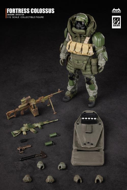 (Pre-Order) HASUKI Black Ops Salvo Series Fortress Colossus 1/12 Scale Figure