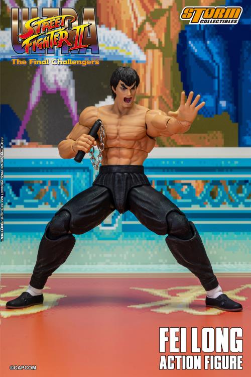 Storm Toys Ultra Street Fighter II: The Final Challengers Fei Long 1/12 Scale (In Stock)