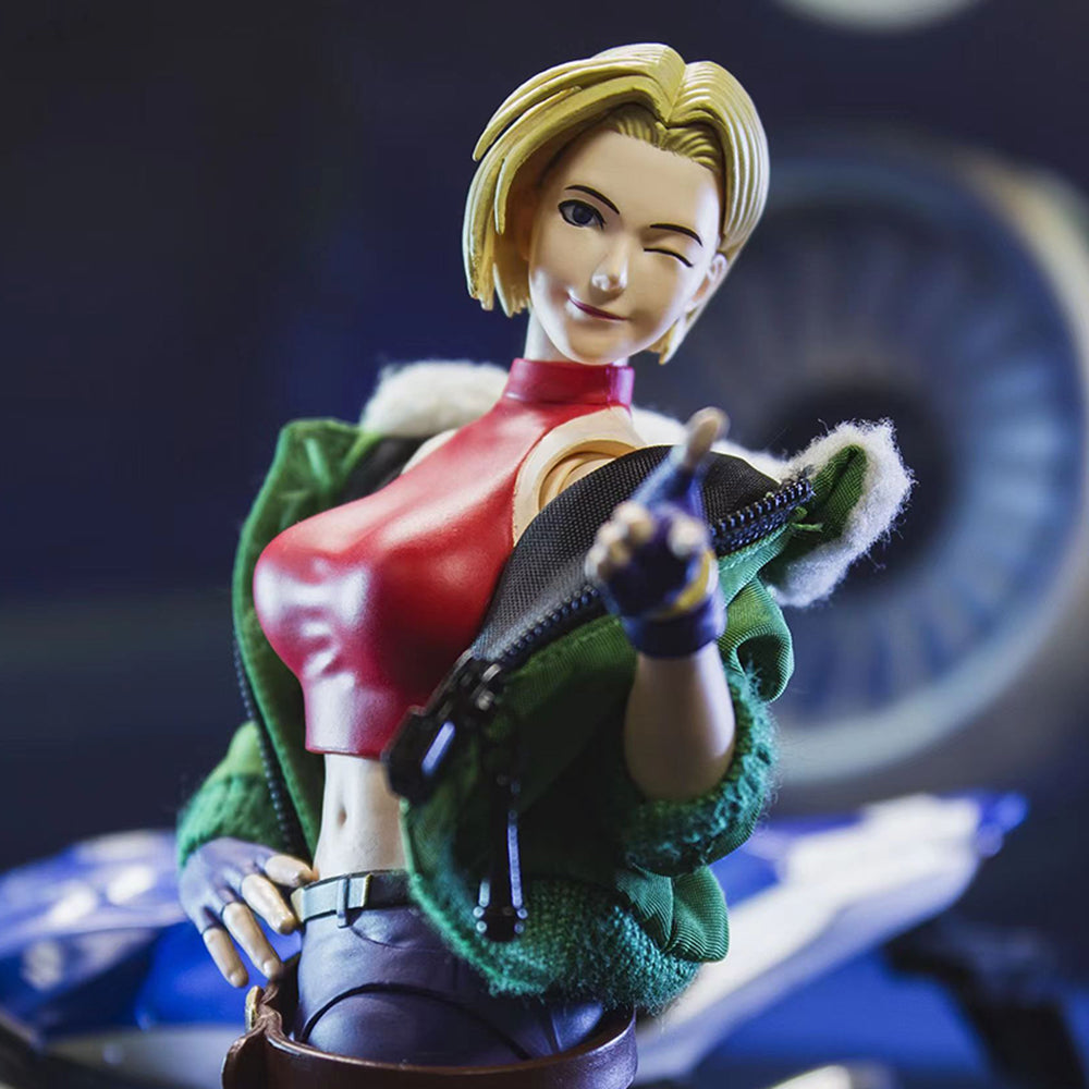 Custom 1/12 Clothing Accessories for Storm Toys Blue Mary coat 1/12