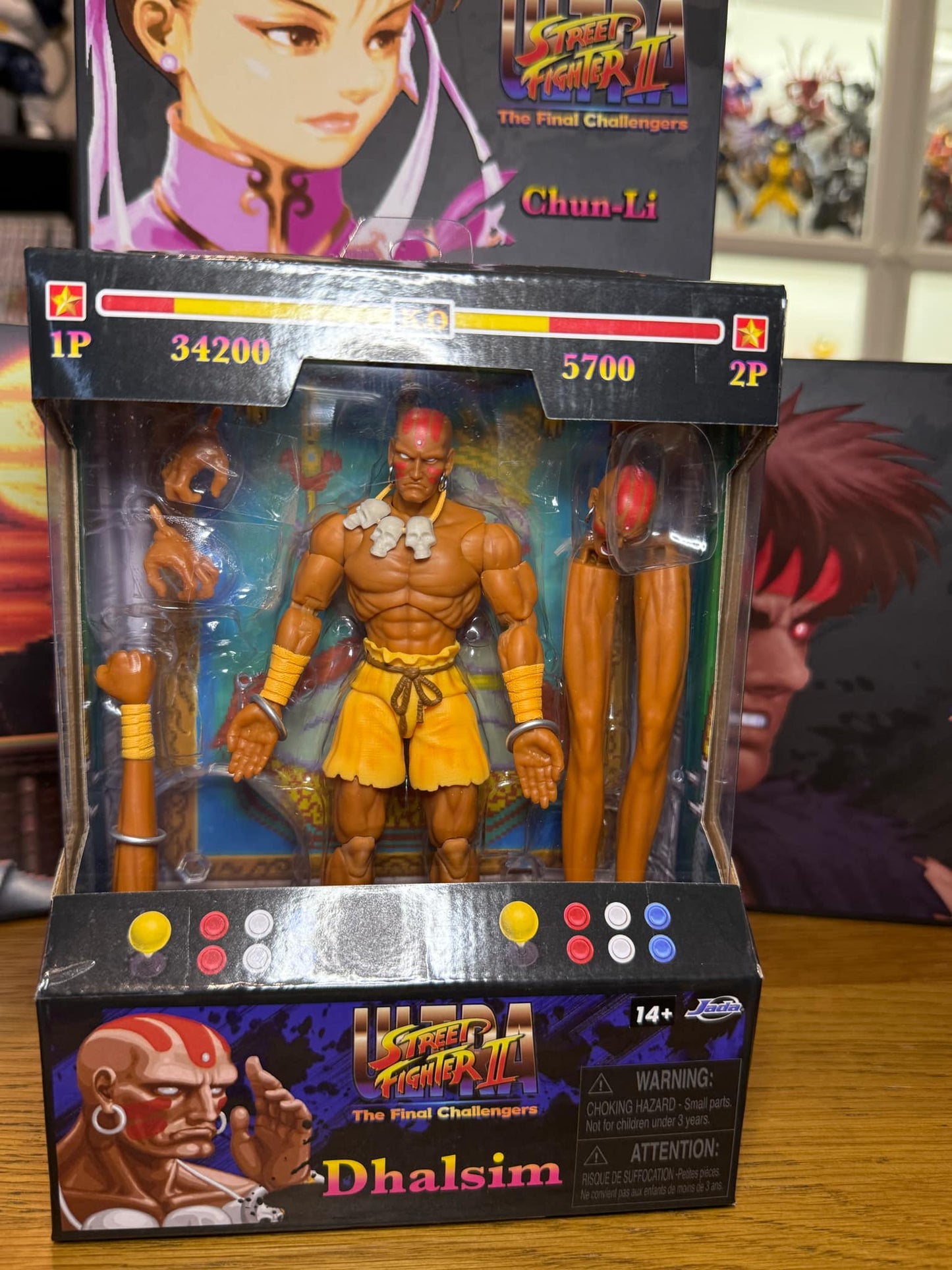 Jada Toys Street Fighters Set of 14 Figures (Pre-Owned)