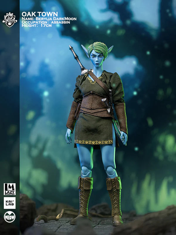 (Pre-Order) Lazy Monster Studio Oak Town 1/12 Darkmoon Assassin and Sorceress
