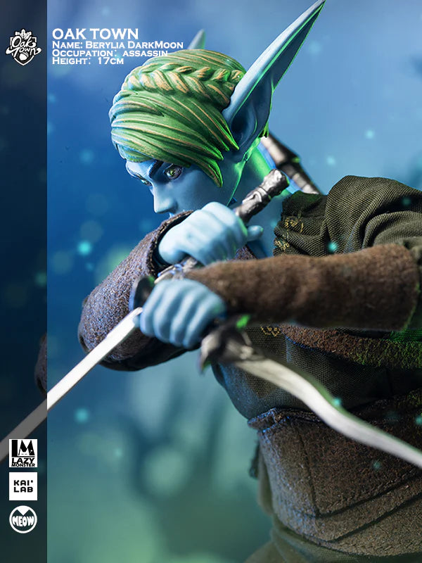 (Pre-Order) Lazy Monster Studio Oak Town 1/12 Darkmoon Assassin and Sorceress