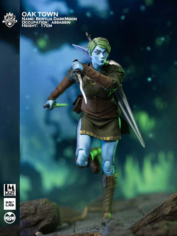 (Pre-Order) Lazy Monster Studio Oak Town 1/12 Darkmoon Assassin and Sorceress