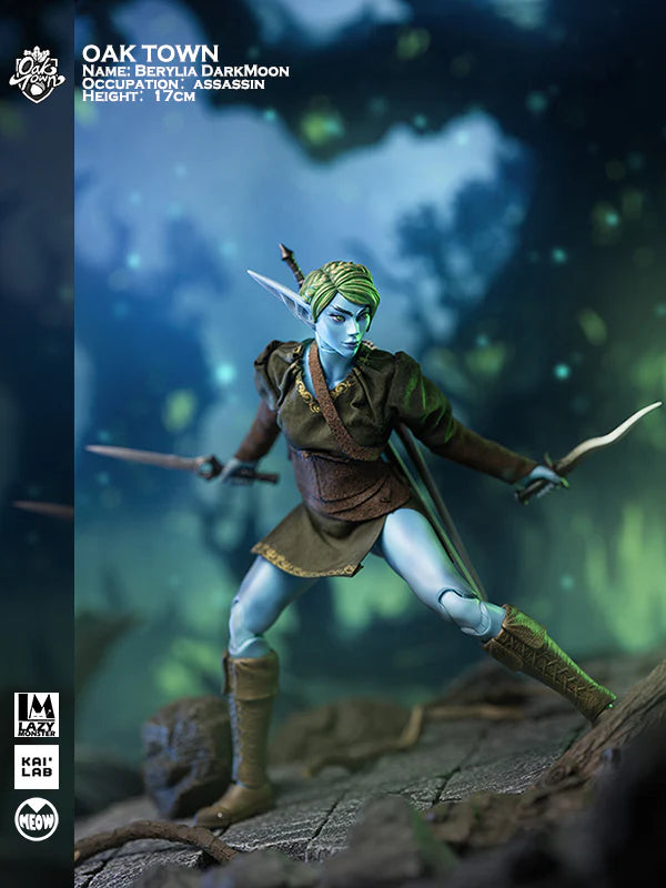 (Pre-Order) Lazy Monster Studio Oak Town 1/12 Darkmoon Assassin and Sorceress