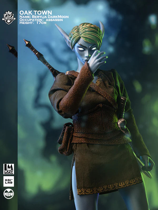 (Pre-Order) Lazy Monster Studio Oak Town 1/12 Darkmoon Assassin and Sorceress
