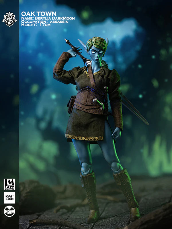 (Pre-Order) Lazy Monster Studio Oak Town 1/12 Darkmoon Assassin and Sorceress