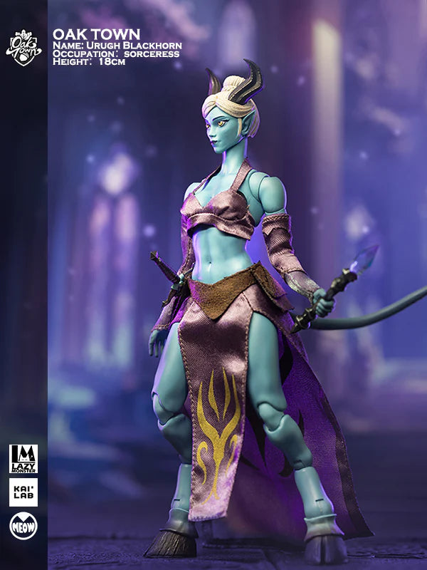 (Pre-Order) Lazy Monster Studio Oak Town 1/12 Darkmoon Assassin and Sorceress